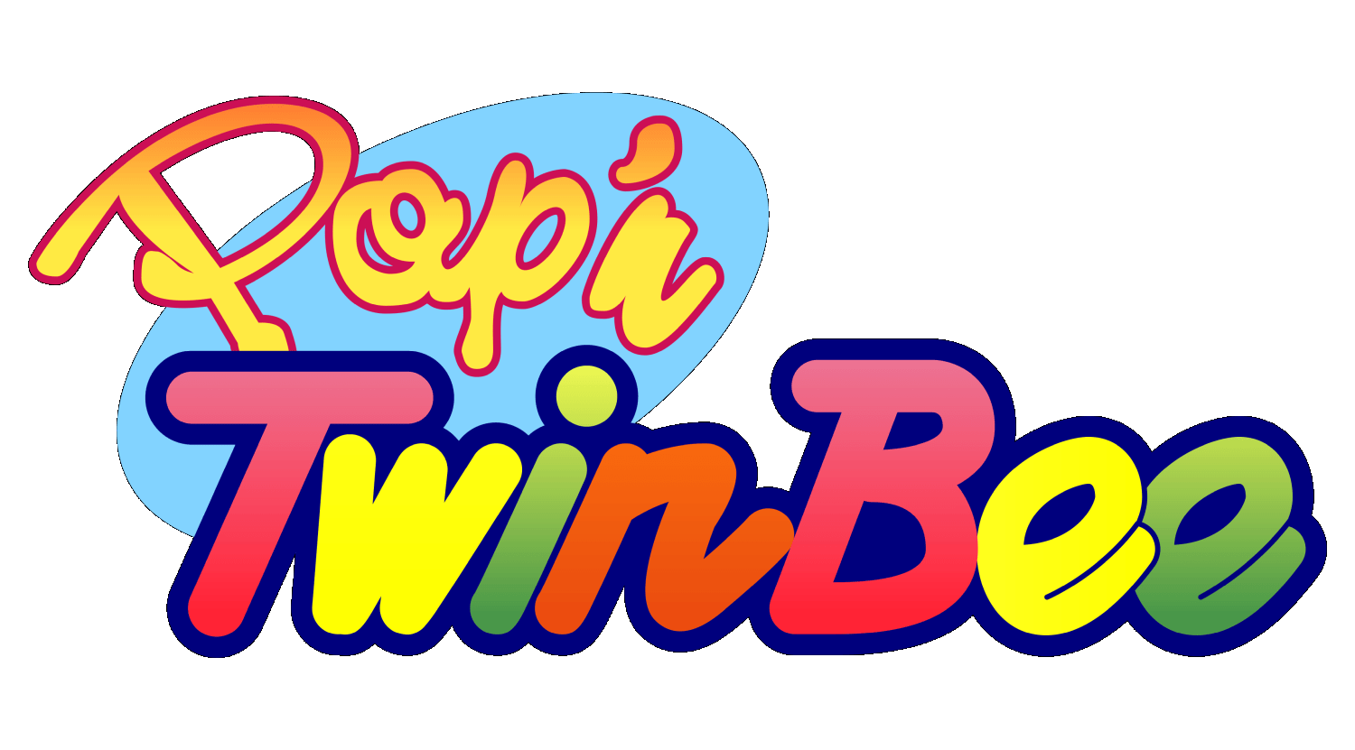 Pop'n TwinBee logo for Super Nintendo